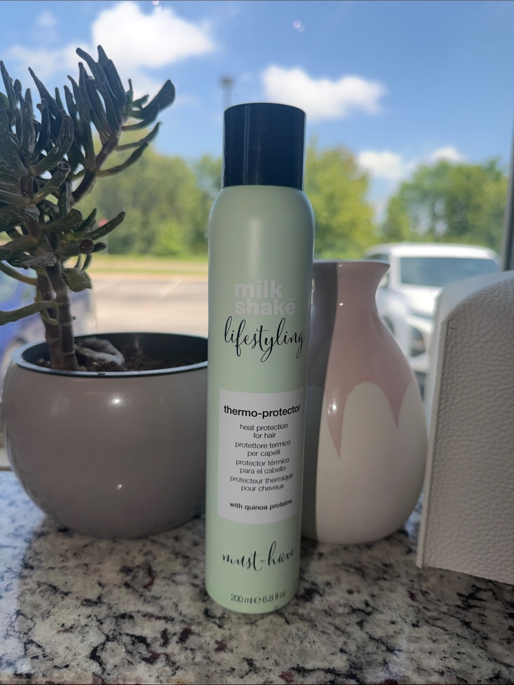 Lifestyling Thermo-Protector Heat Protectant Spray - Mint